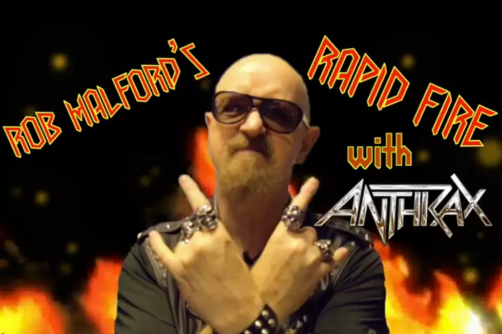 Anthrax Play 'Rob Halford's Rapid Fire'