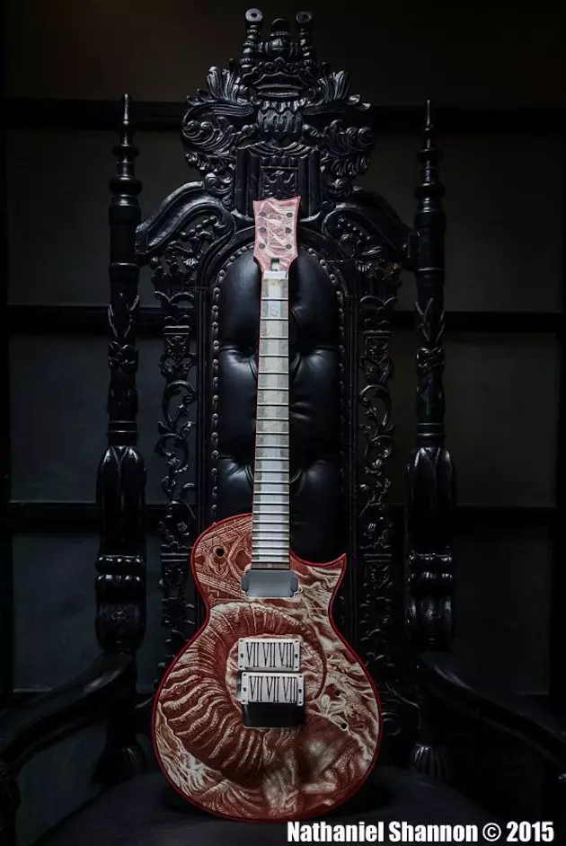 Gary Holt Reveals Guitar Painted With His Own Blood