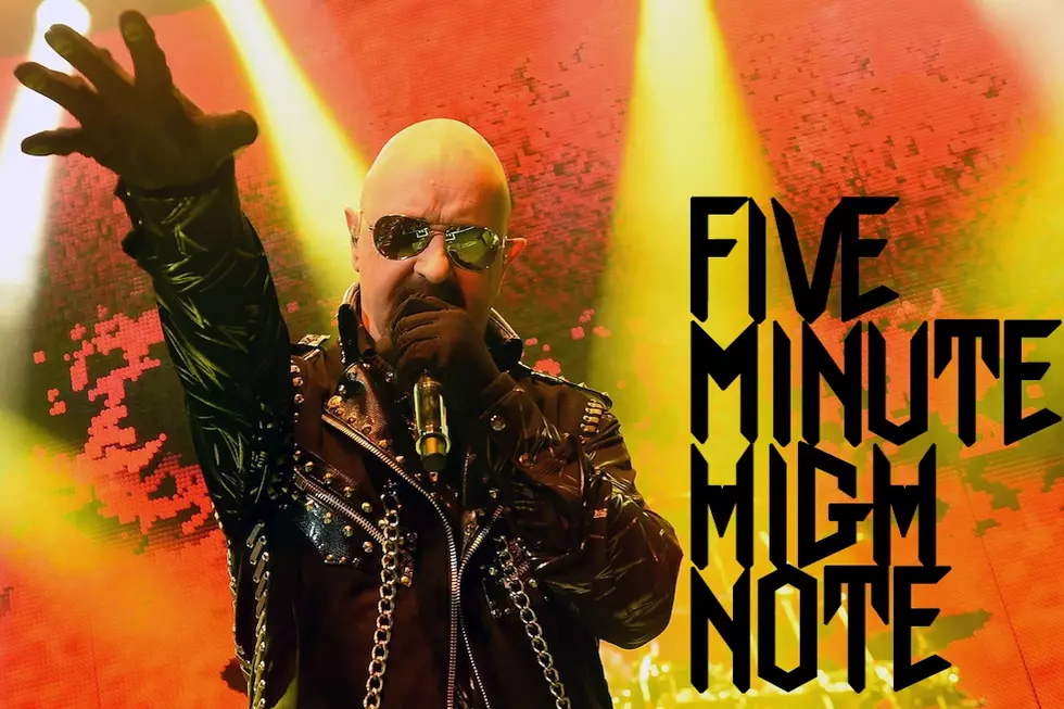 Watch a Supercut of Rob Halford Holding a High Note for Five Minutes!
