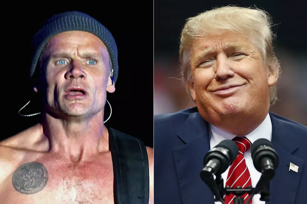 Flea on Trump: 'He's Just Some Egotistical, Silly Person'