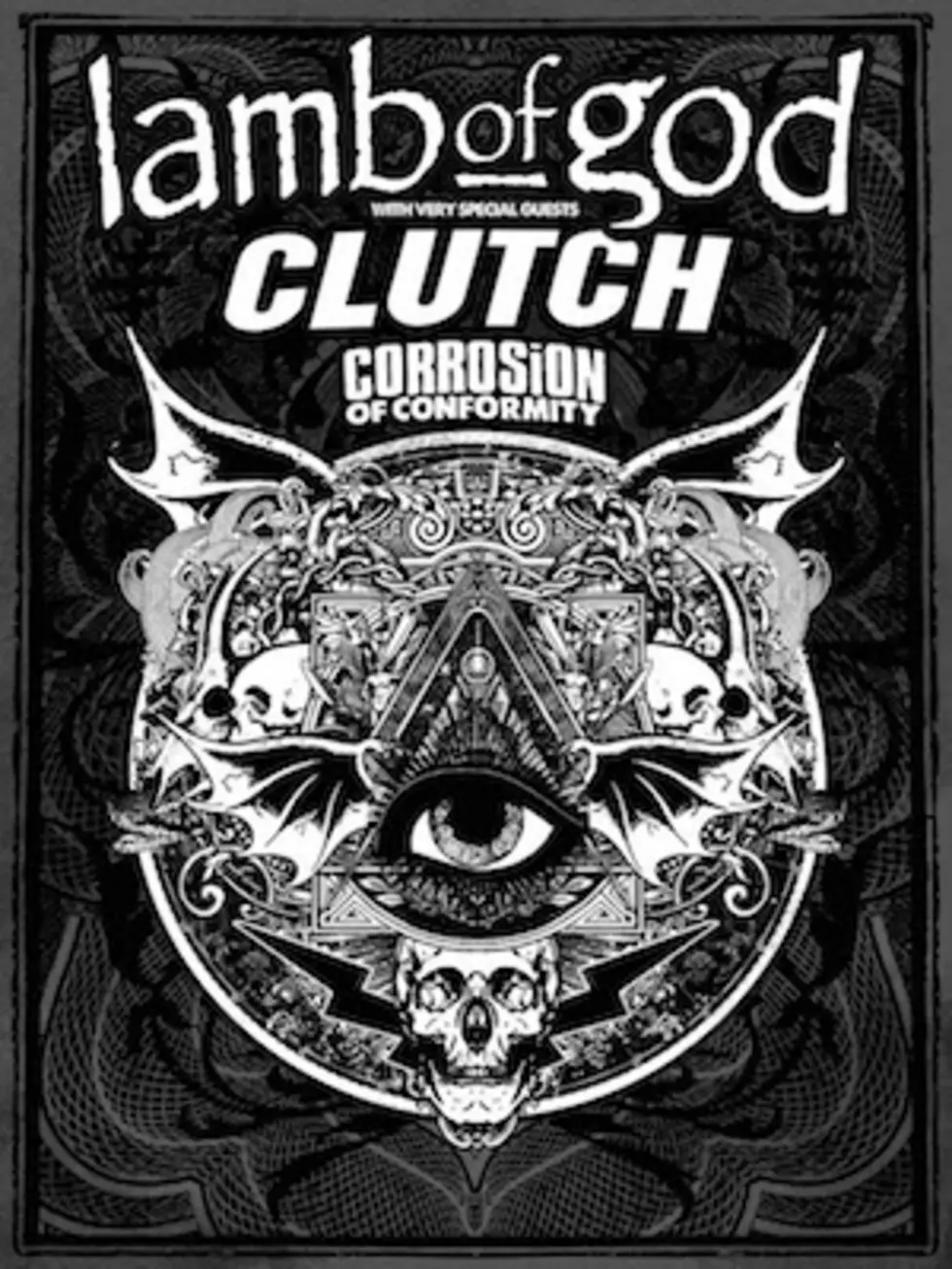 Lamb of God Announce 2016 North American Tour With Clutch + Corrosion of Conformity