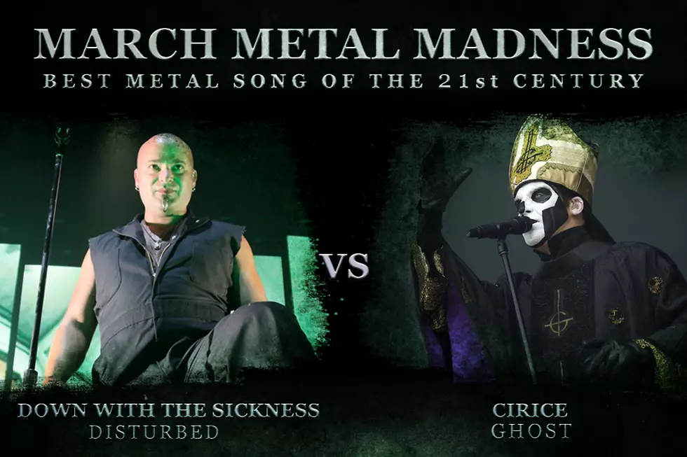 Disturbed, ‘Down With the Sickness’ vs. Ghost, ‘Cirice’ – Metal Madness 2016, Round 1