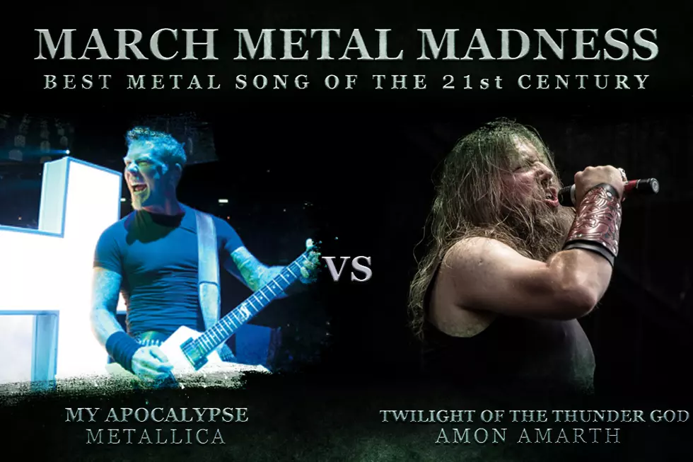 Metallica, ‘My Apocalypse’ vs. Amon Amarth, ‘Twilight of the Thunder God’ – Metal Madness 2016, Round 1