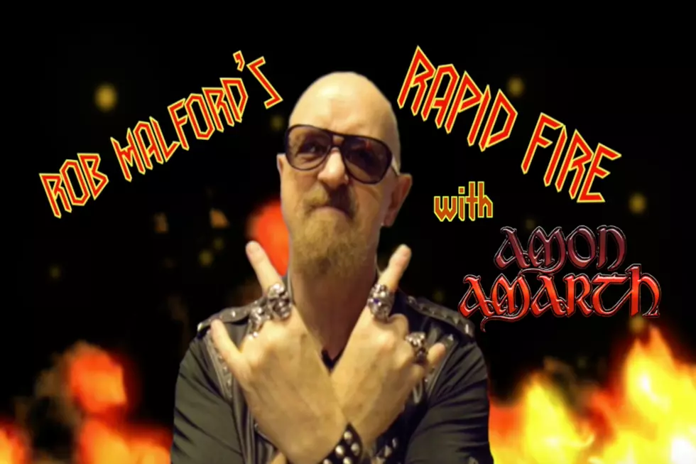 Amon Amarth’s Johan Hegg Plays ‘Rob Halford’s Rapid Fire’