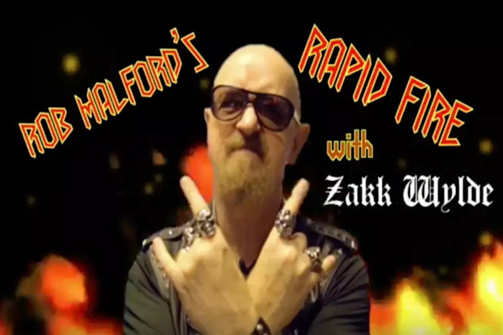 Zakk Wylde Plays ‘Rob Halford’s Rapid Fire’