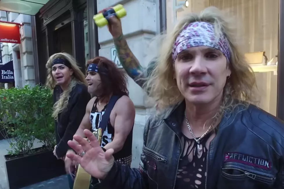 Steel Panther Perform ‘Community Property’ on the Streets of London