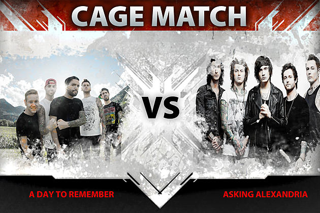A Day to Remember vs. Asking Alexandria &#8211; Cage Match