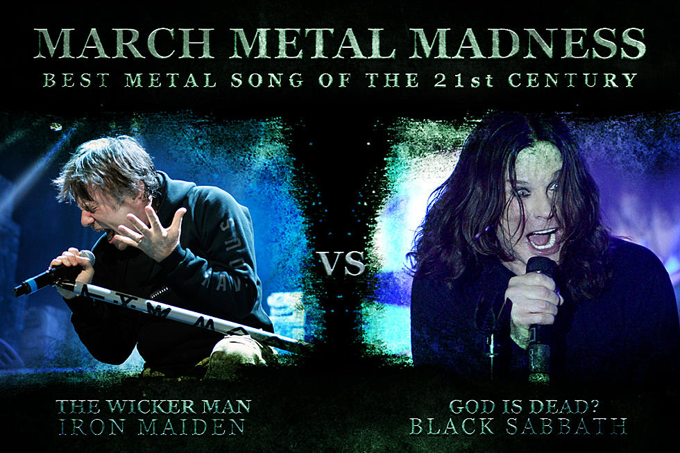 Iron Maiden, ‘The Wicker Man’ vs. Black Sabbath, ‘God Is Dead?’ – March Metal Madness 2016 – Quarterfinals