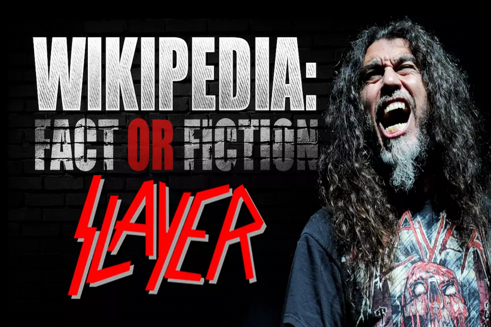 Slayer’s Tom Araya Plays ‘Wikipedia: Fact or Fiction?’