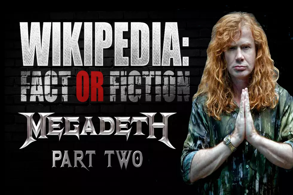Dave Mustaine Plays ‘Wikipedia: Fact or Fiction?’ (Part 2)