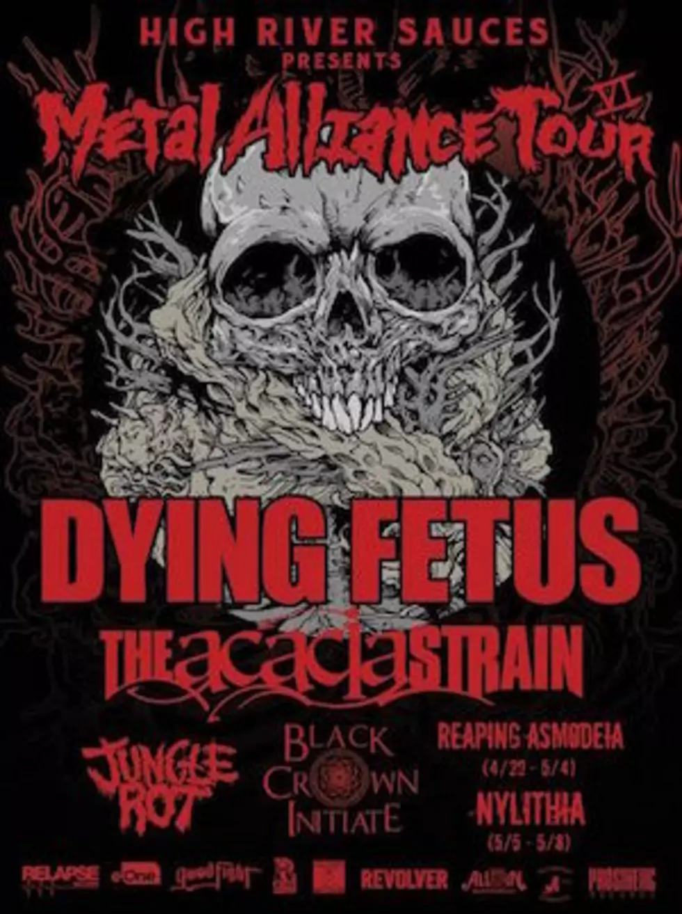 Dying Fetus, The Acacia Strain, Jungle Rot + Black Crown Initiate to Play 2016 Metal Alliance Tour