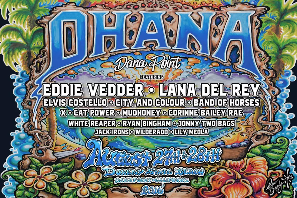 Eddie Vedder, X + More to Rock 2016 Ohana Festival