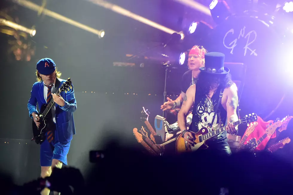 Guns N’ Roses Welcome AC/DC’s Angus Young at Coachella 2016