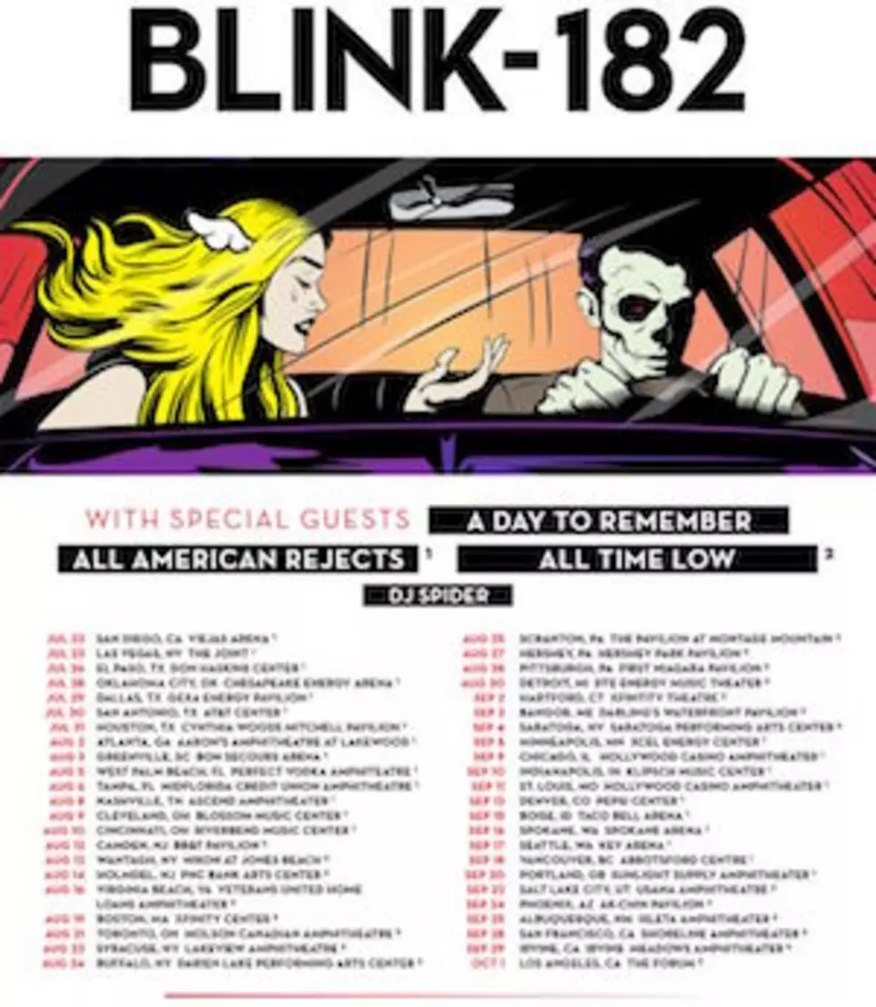 Blink-182 to Tour North America With A Day to Remember, All American Rejects + All Time Low