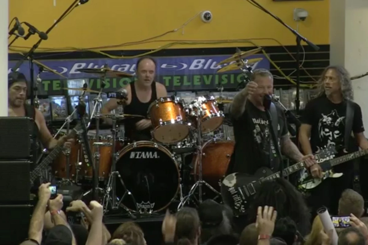 Metallica Release Short Film From Their Record Store Day Performance