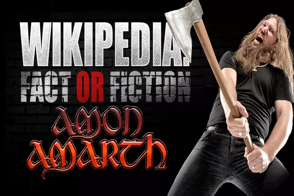 Amon Amarth's Johan Hegg Plays 'Wikipedia: Fact or Fiction?'