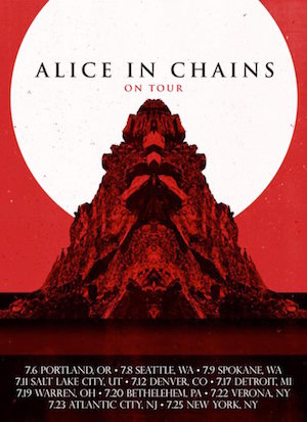 Alice in Chains Reveal Summer 2016 U.S. Tour
