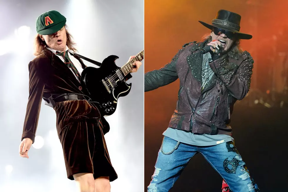 Angus Young on Axl Rose in AC/DC: 'He's Doing Very Well'
