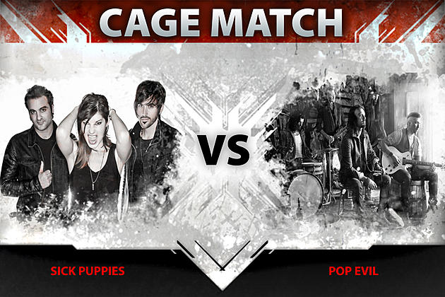 Sick Puppies vs. Pop Evil &#8211; Cage Match