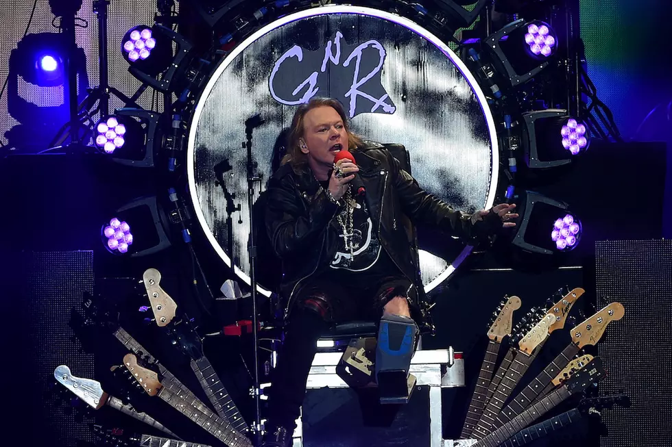 Axl Rose Reveals Guns N’ Roses Are Working on New Material, Talks Potential Recording With AC/DC