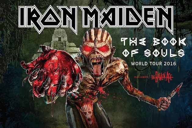 Iron Maiden Tour Poster Banned, New Tribute Disc Released