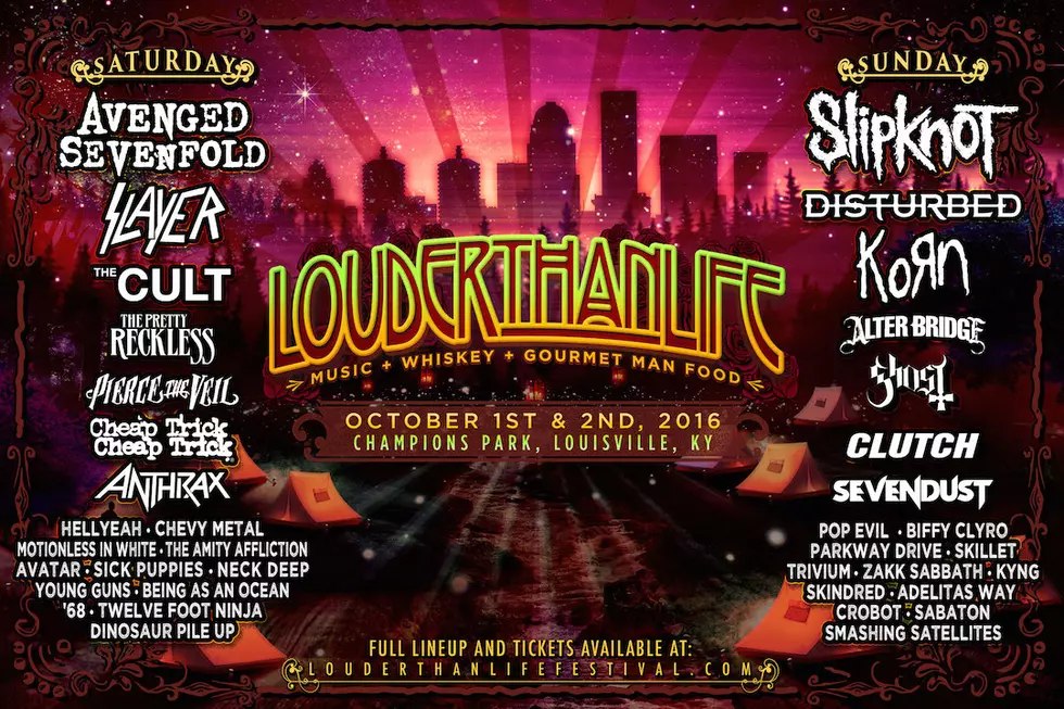 Win VIP Weekend Passes to the 2016 Louder Than Life Festival in Louisville!