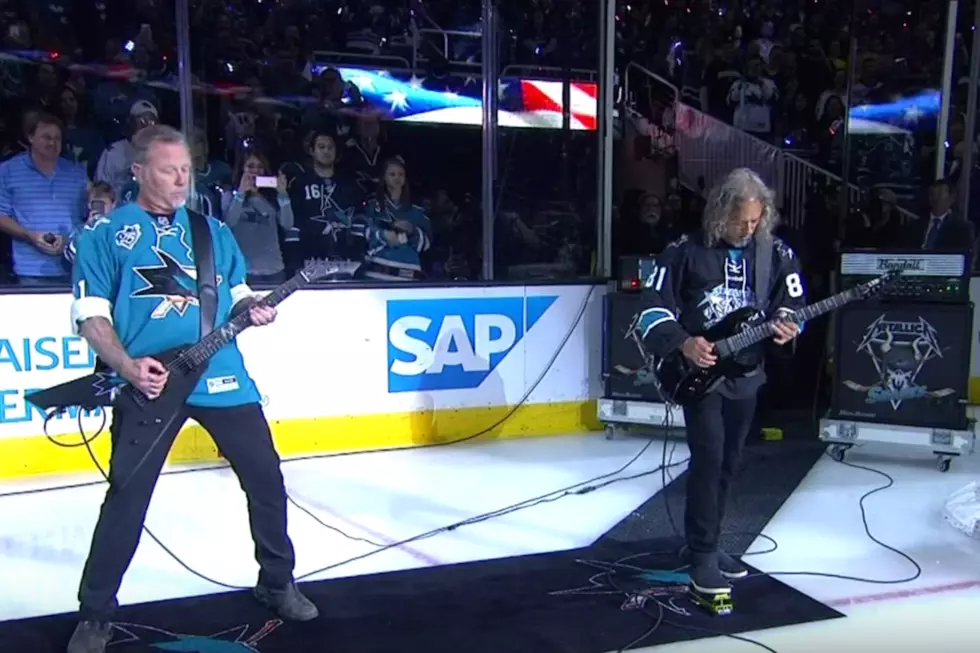 Watch Metallica’s James Hetfield + Kirk Hammett Perform National Anthem at NHL Stanley Cup Finals Game 4 [Updated]