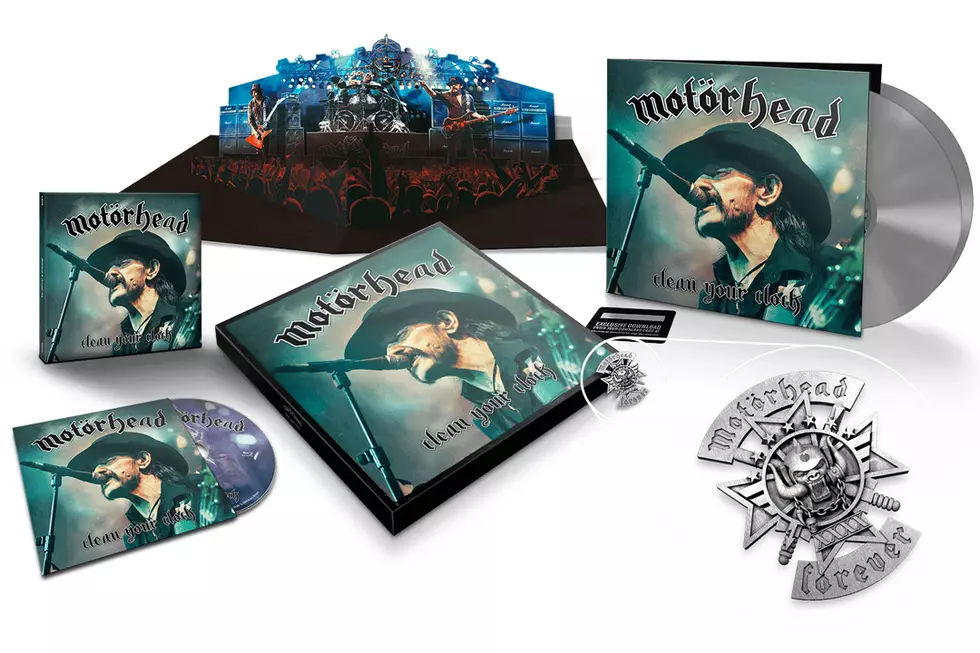 Unboxing Motorhead’s ‘Clean Your Clock’ Limited Edition Box Set