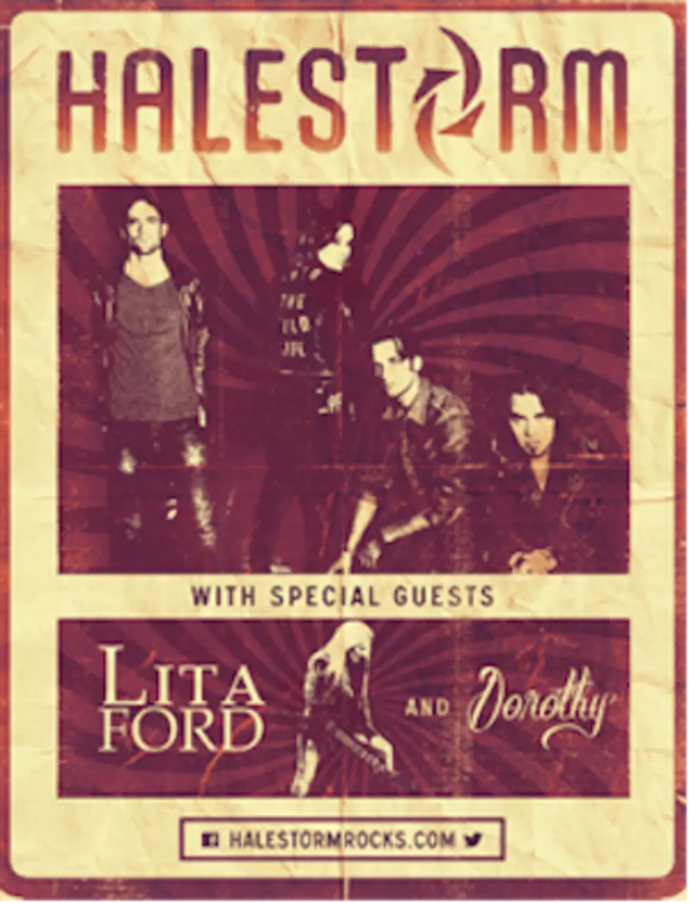 Halestorm Reunite With Lita Ford + Dorothy for Fall 2016 North American Tour