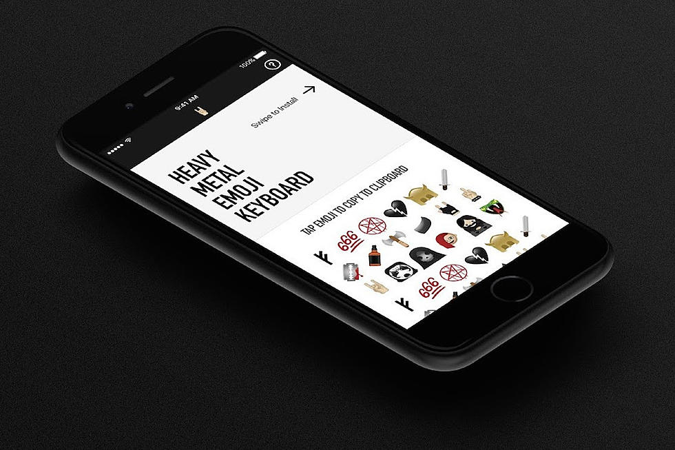 Heavy Metal Emoji Keyboard Launches in iOS App Store