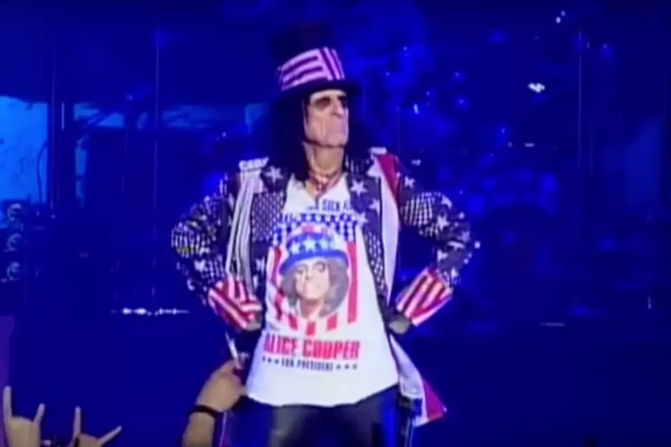 Alice Cooper Revives ‘Elected’ With Campaign for President + Prime Minister