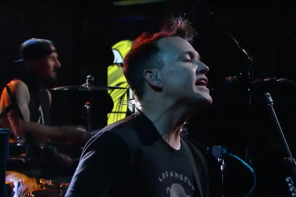 Blink-182 Rock ‘Bored to Death’ on ‘The Late Show With Stephen Colbert’