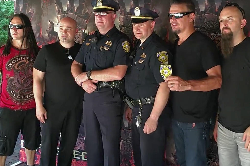 Disturbed Honored by Mansfield Police Department