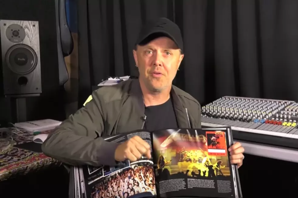 Watch Lars Ulrich Flip Through ‘Metallica: Back to the Front’ Book
