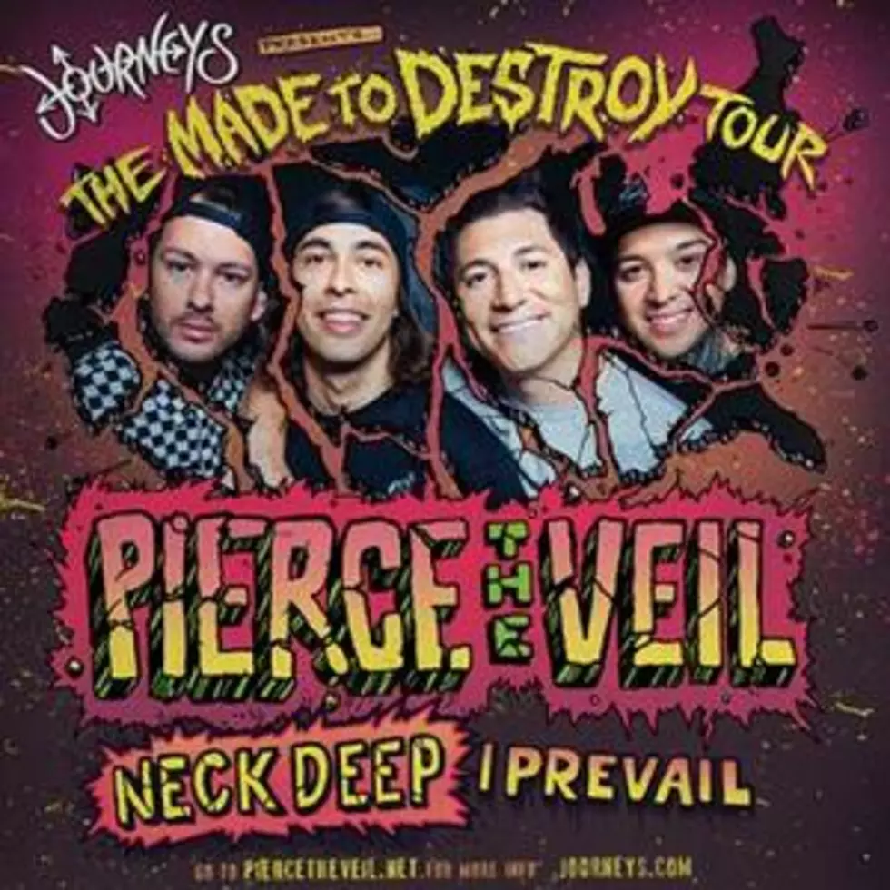 Pierce the Veil to Embark on Fall &#8216;Made to Destroy&#8217; Tour
