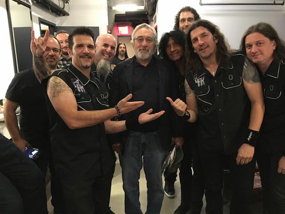 Anthrax Perform on ‘Late Night With Seth Meyers,’ Meet Robert De Niro
