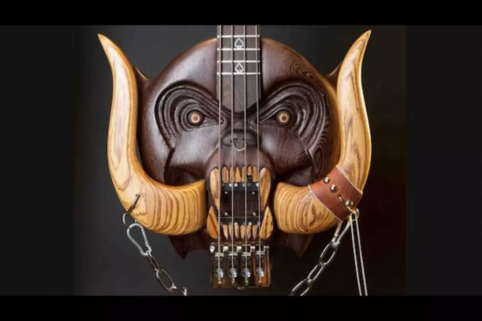 Bloodstock to Display Two Custom Lemmy-Inspired Bass Guitars