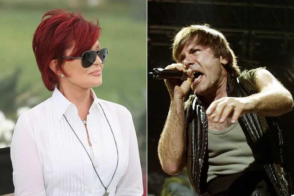Sharon Osbourne says Iron Maiden's Bruce Dickinson is a fucking asshole  who is jealous of Ozzy