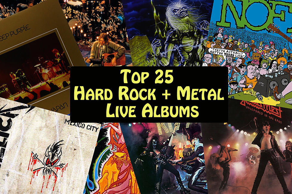 Top 25 Hard Rock + Metal Live Albums
