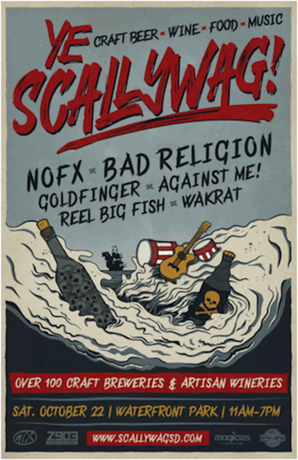 NOFX + Bad Religion Lead Inaugural Ye Scallywag! Festival