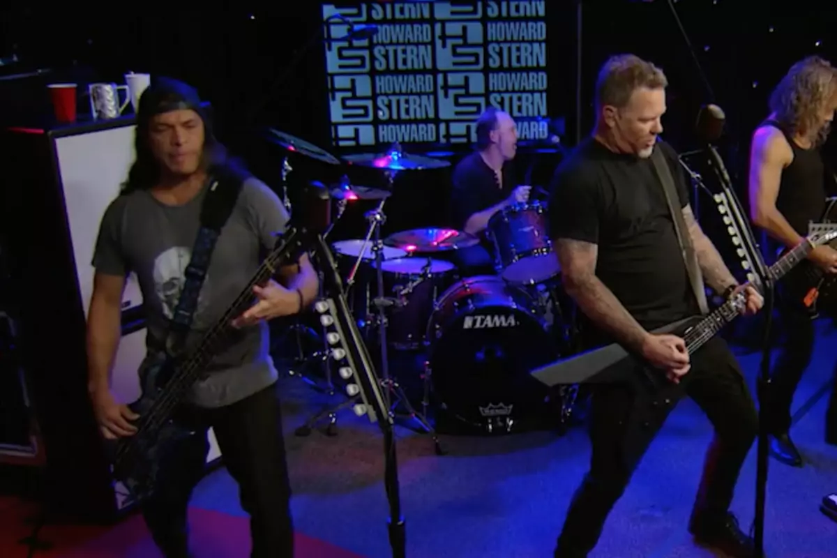 Watch Metallica Perform on 'The Howard Stern Show'