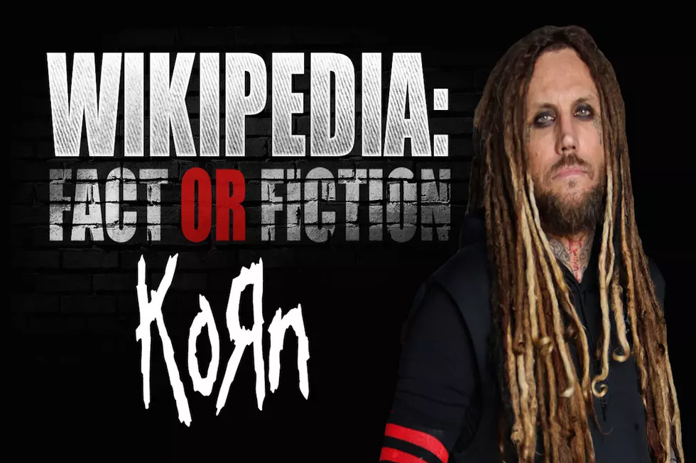 Korn’s Brian ‘Head’ Welch Plays ‘Wikipedia: Fact or Fiction?’