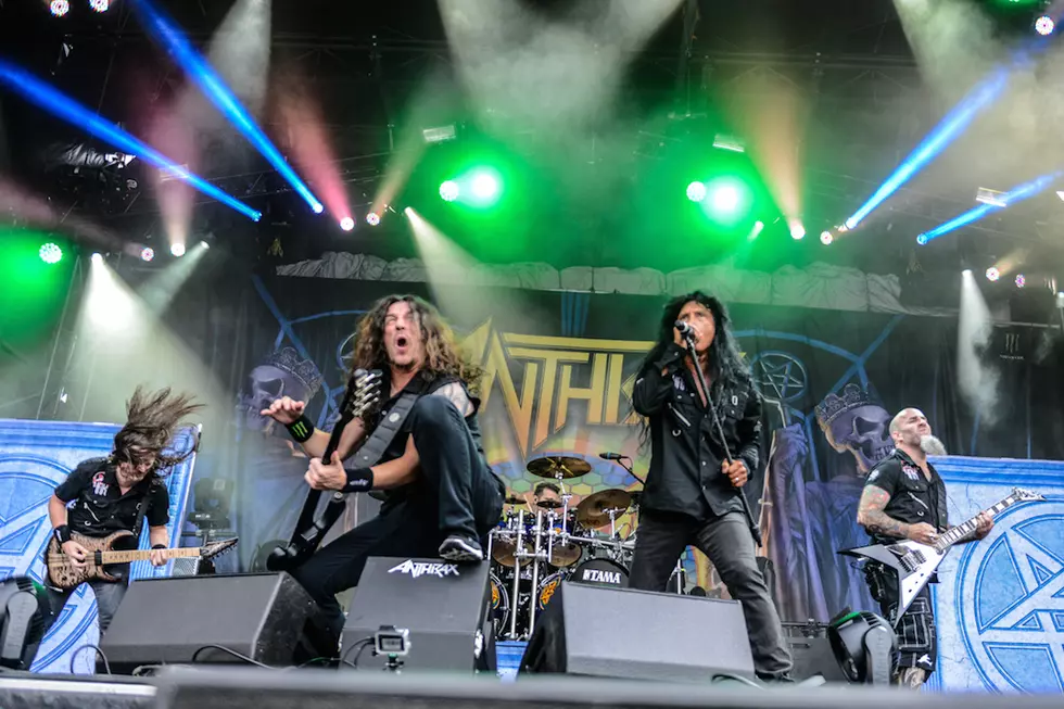 Anthrax Film Show From Long Awaited U.K. Headlining Tour for Upcoming DVD
