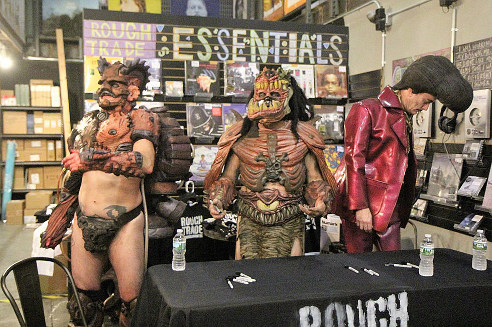 Members of GWAR Terrorize Brooklyn During Book Signing at Rough Trade Record Store
