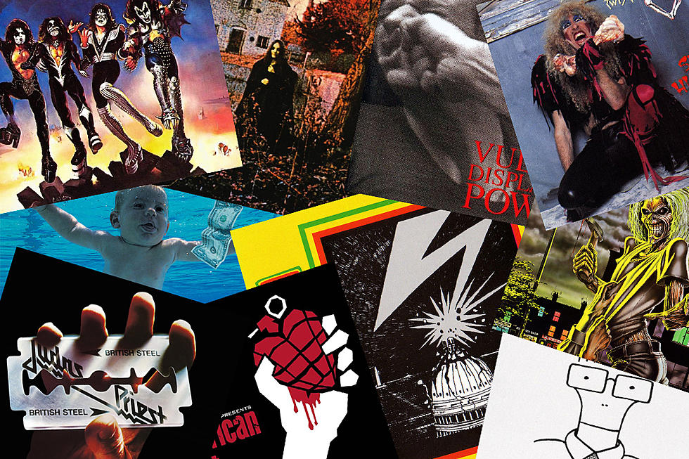 30 of the Most Iconic Hard Rock + Metal Album Covers
