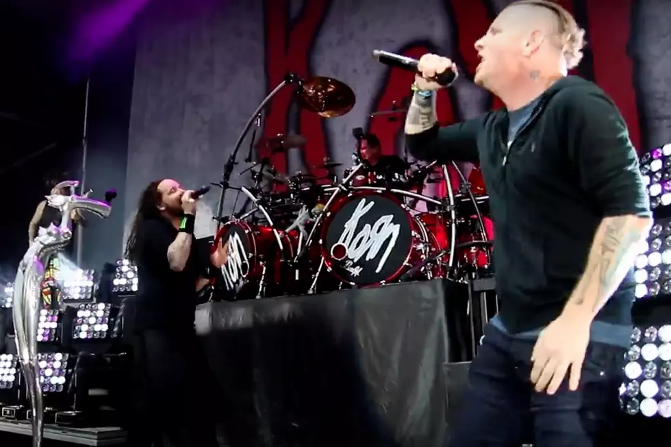 Watch Official Footage of Korn Performing ‘A Different World’ With Slipknot’s Corey Taylor [Update]