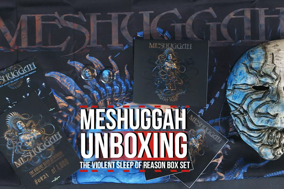 Unboxing Meshuggah’s ‘The Violent Sleep of Reason’ CD + Mask Box Set