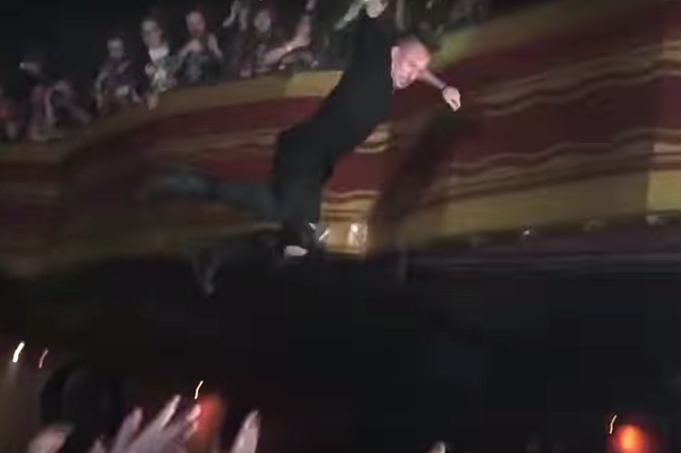 The Dillinger Escape Plan&#8217;s Greg Puciato Jumps Off Balcony at NYC Farewell Club Show