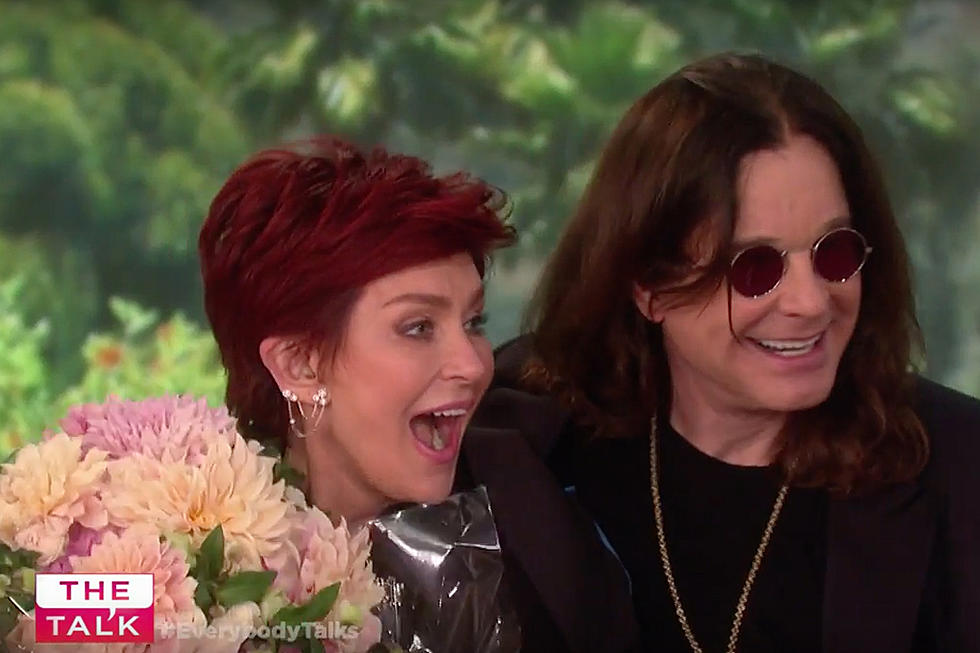 Ozzy Osbourne Woos Sharon Osbourne on &#8216;The Talk'; Has Vitamin Removed From Lung