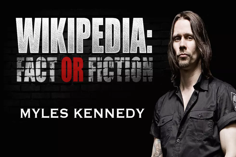 Myles Kennedy Plays ‘Wikipedia: Fact or Fiction?’
